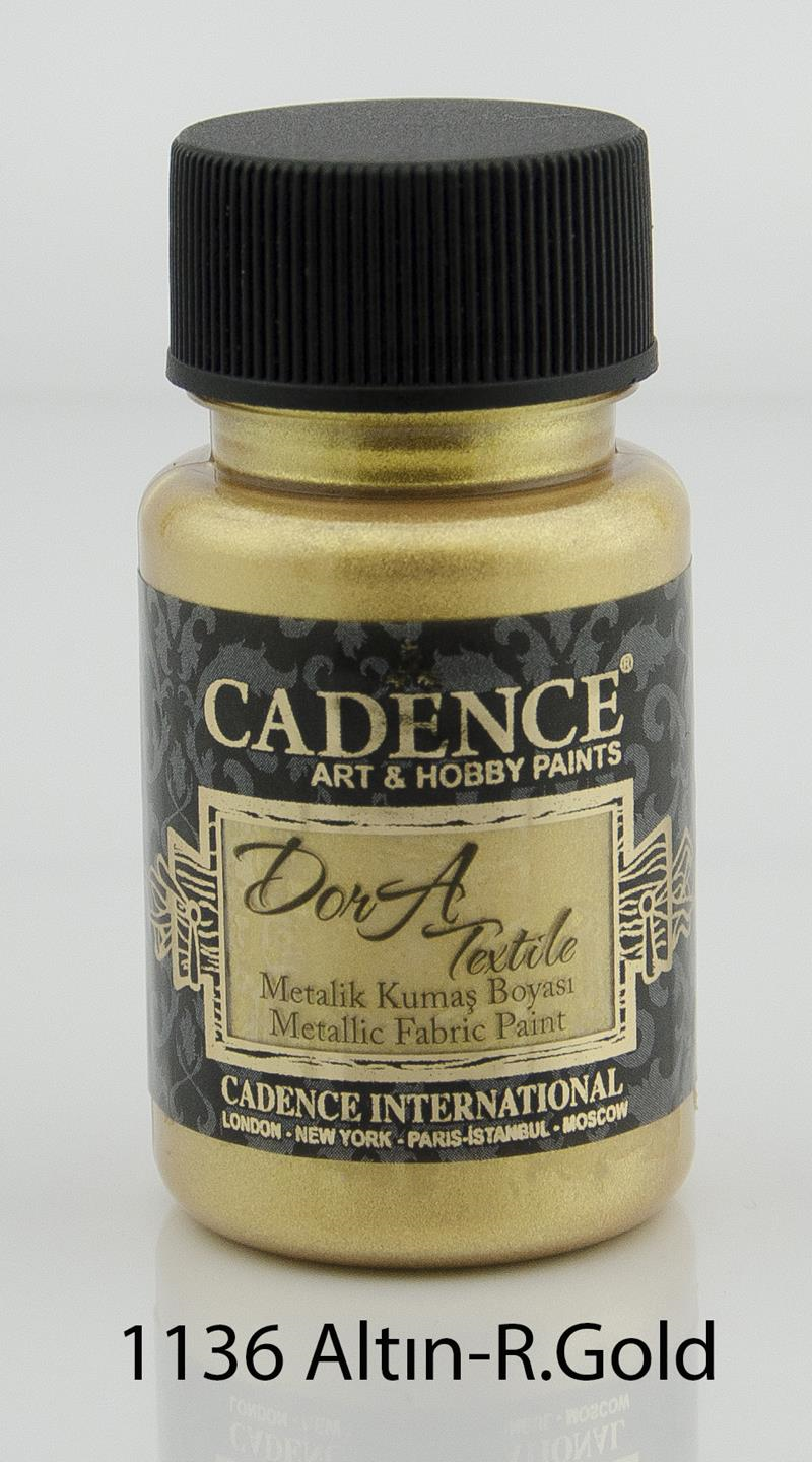 DORA KUMAŞ METALİK 1136 R. GOLD  50ML