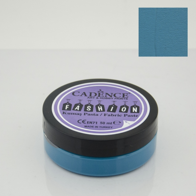 FASHION KUMAŞ PASTA OPAK FP-10 TURKUAZ 50ML