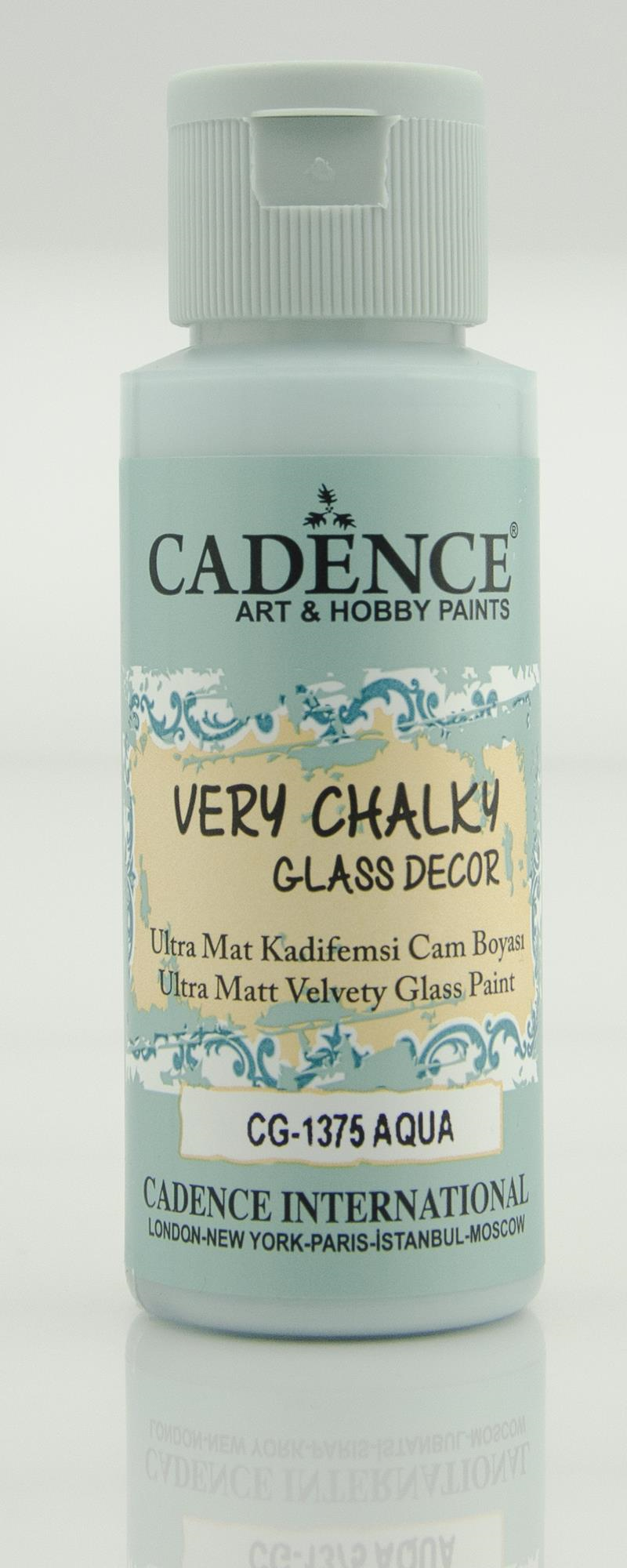GLASS VERY CHALKY CG-1375 AQUA 59ML