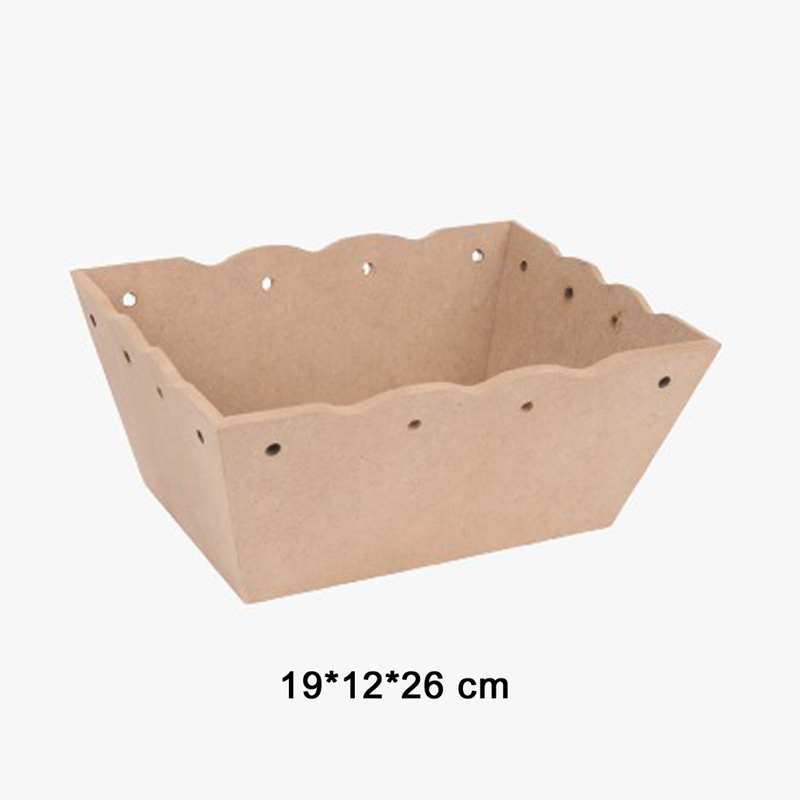 MDF OBJE- DELİKLİ SEPET