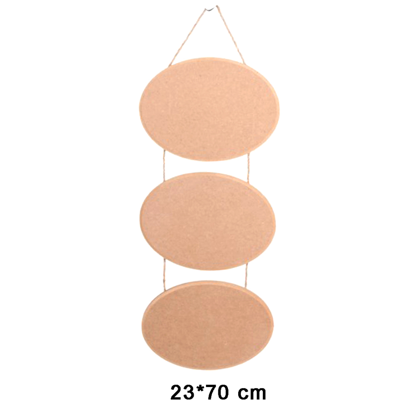 MDF OBJE- İPLİ OVAL PANO