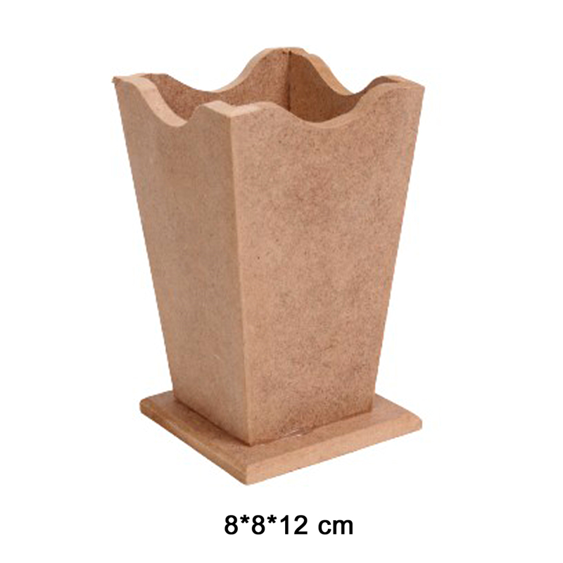 MDF OBJE- KARE KALEMLİK