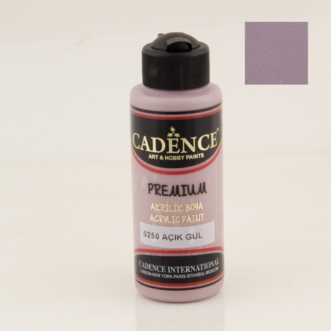 PREMIUM AKRİLİK BOYA 0250 AÇIK GÜL 120ML