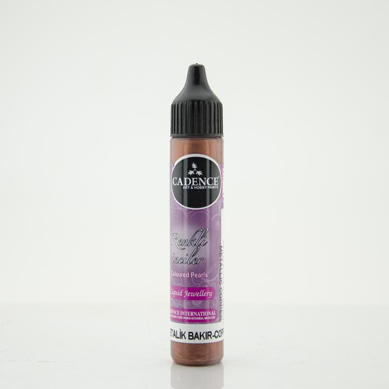 RENKLİ İNCİLER METALİK 585 BAKIR 25ML
