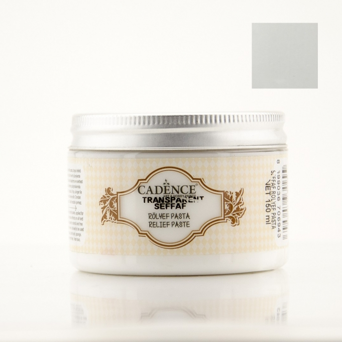 ŞEFFAF RÖLYEF PASTA 150ML