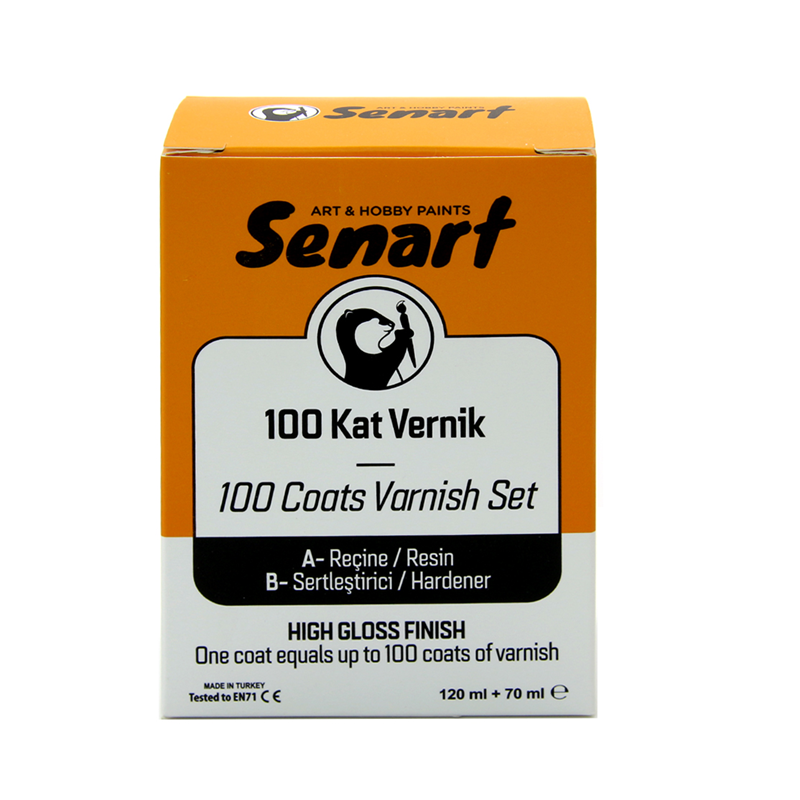 SENART 100 KAT VERNİK TAKİM 70+120ML