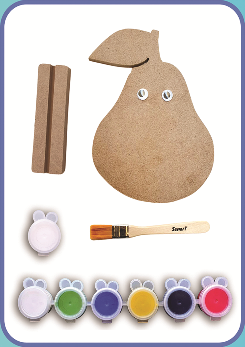 SENART AHŞAP BOYAMA SETİ AB - 012 ARMUT