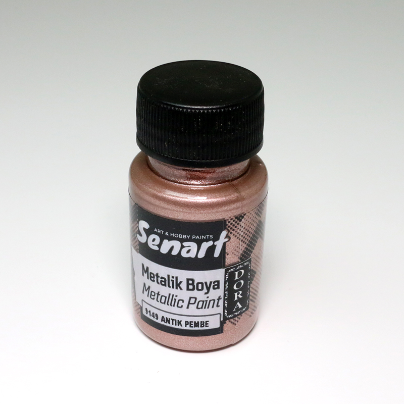 SENART DORA METALİK BOYA 9149 ANTİK PEMBE 50ML