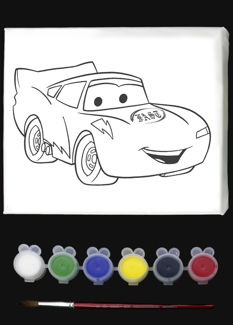 SENART DÜŞLE VE BOYA SETi DB-009 ARABA