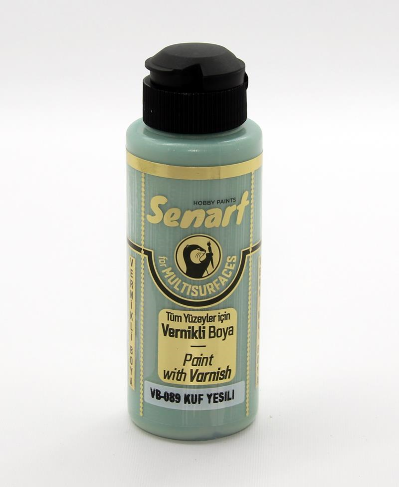 SENART VERNİKLİ BOYA VB-089 KÜF YEŞİLİ 120 ML