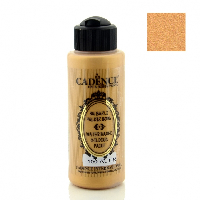 SUBAZLI YALDIZ BOYA 100 ALTIN 120ML