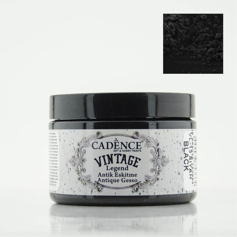 VINTAGE LEGEND ANTİK ESKİTME VL-13 SİYAH 150ML