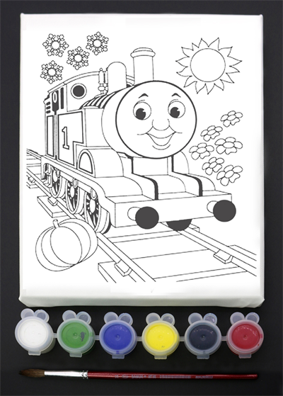 SENART DÜŞLE VE BOYA SETi DB-003 GÜLEN TREN