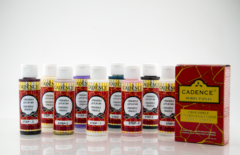 CROCODILE RENKLİ ÇATLATMA C-1008 SİYAH STEP1+STEP2