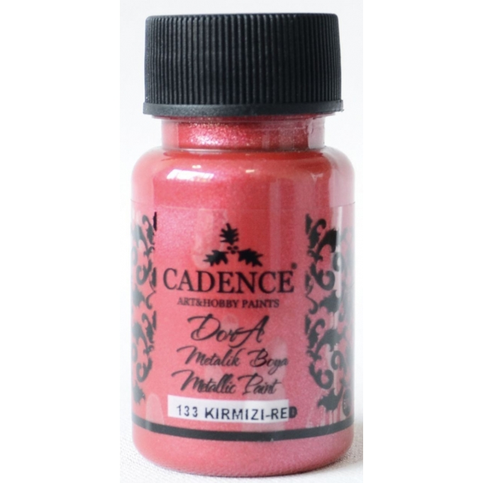 DORA METALİK BOYA 133 KIRMIZI 50ML