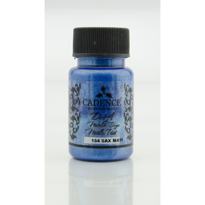 DORA METALİK BOYA 154 SAX MAVİ 50ML