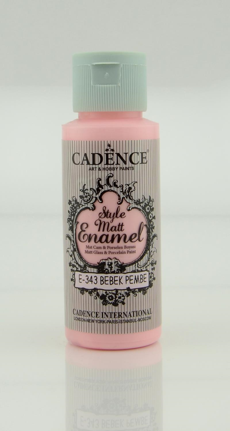ENAMEL CAM BOYASI E-343 BEBEK PEMBE 59ML