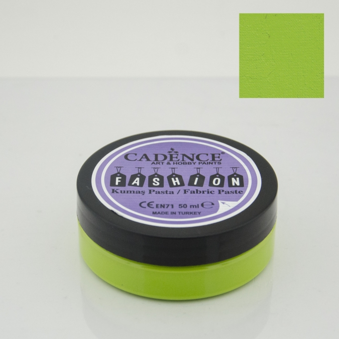 FASHION KUMAŞ PASTA OPAK FP-08 FISTIK YEŞİLİ 50ML