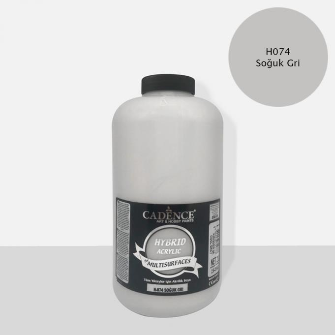 HYBRID AKR. MULTISURFACES H-074 SOĞUK GRİ 2000ML