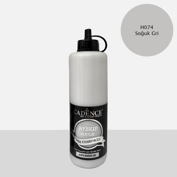 HYBRID AKR. MULTISURFACES H-074 SOĞUK GRİ 500ML