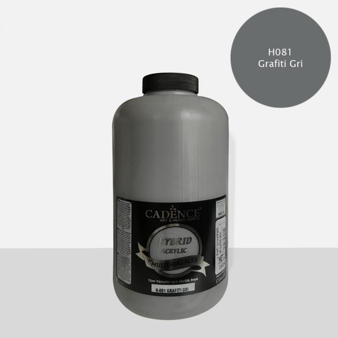 HYBRID AKR. MULTISURFACES H-081 GRAFİTİ GRİ 2000ML