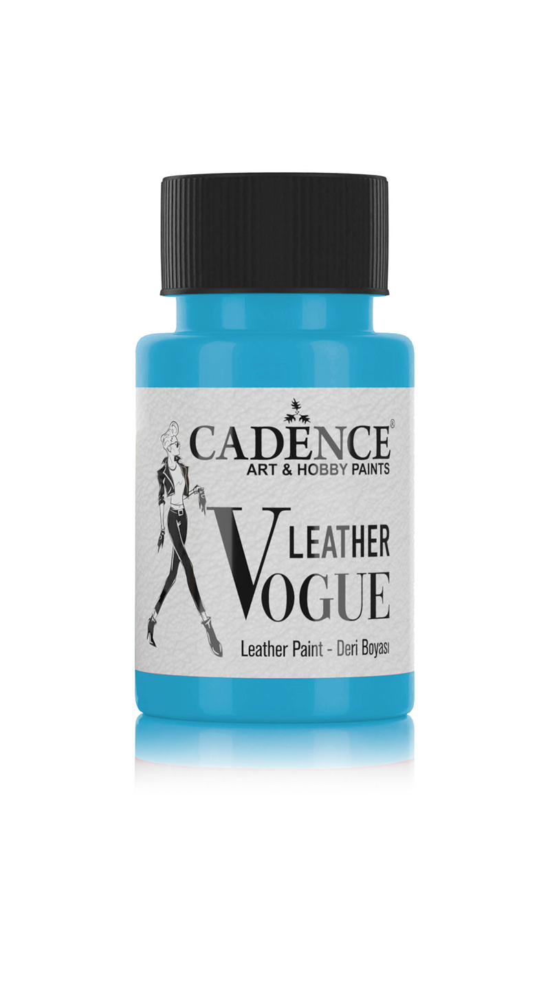 LEATHER VOGUE DERİ BOYASI LV-08 AÇIK TURKUAZ 50 ML