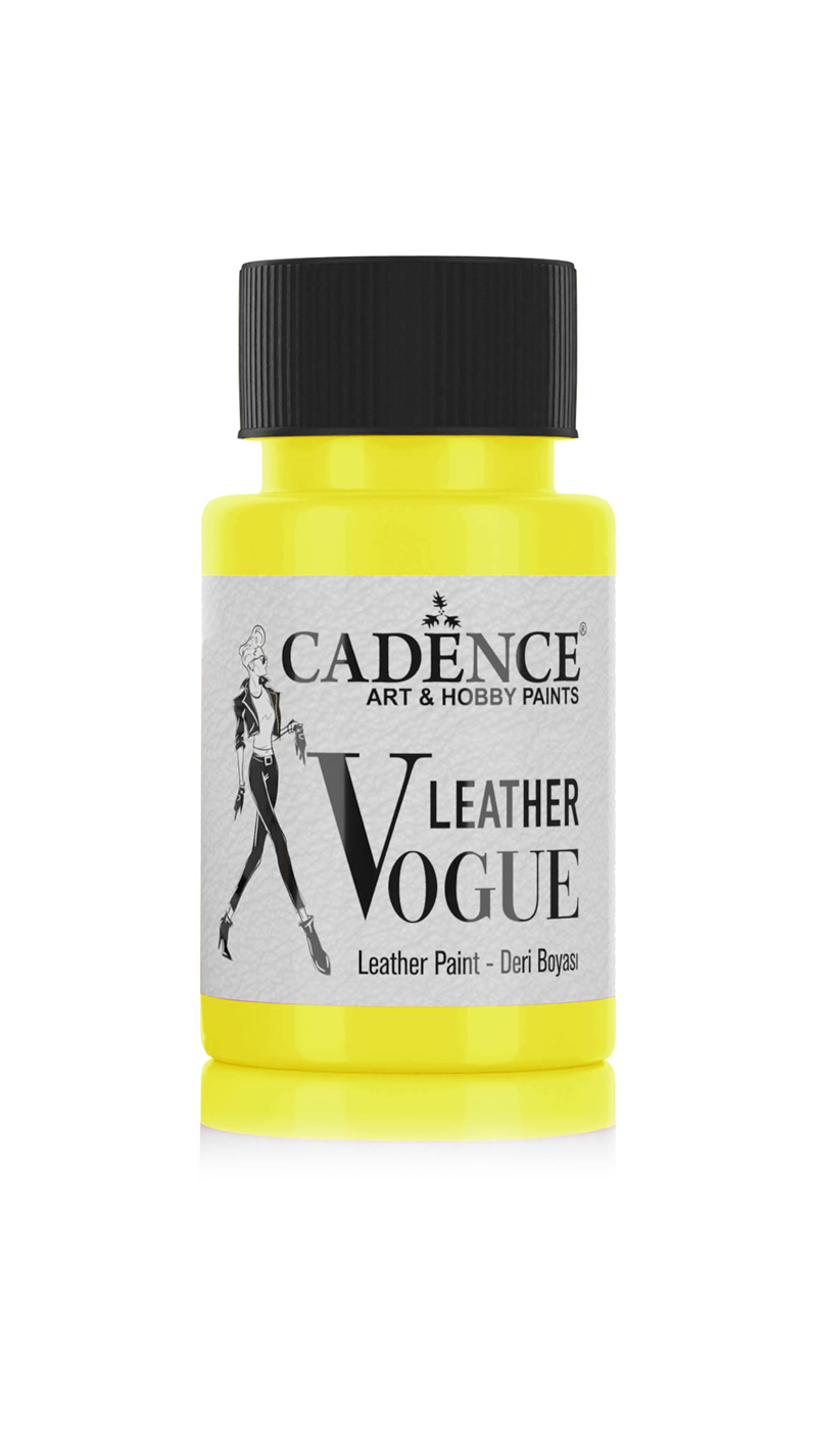 LEATHER VOGUE DERİ BOYASI LVF-01 FOS.SARI 50 ML
