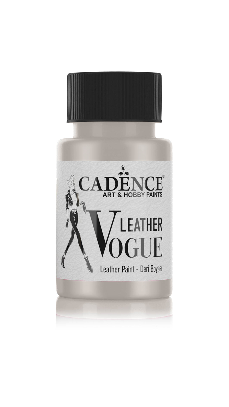 LEATHER VOGUE DERİ BOYASI MET. LVM-07 GÜMÜŞ 50 ML