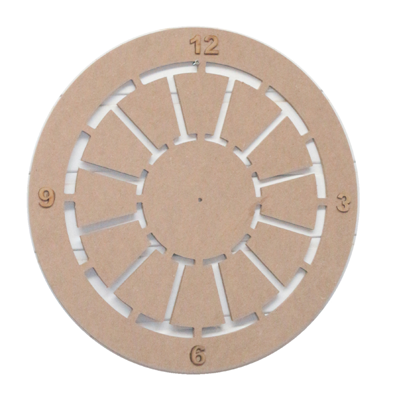 MDF OBJE- 45*45 SAAT