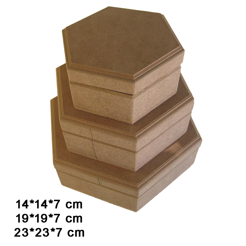 MDF OBJE- ALTIGEN KUTU KÜÇÜK