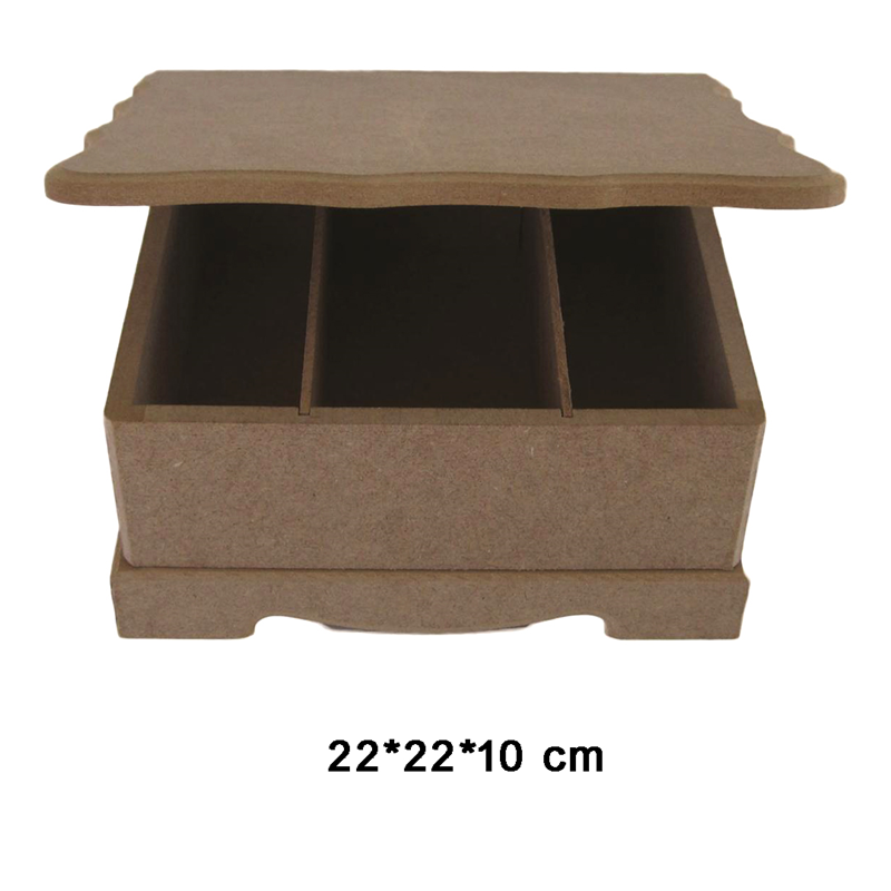 MDF OBJE- ÇAY KUTUSU