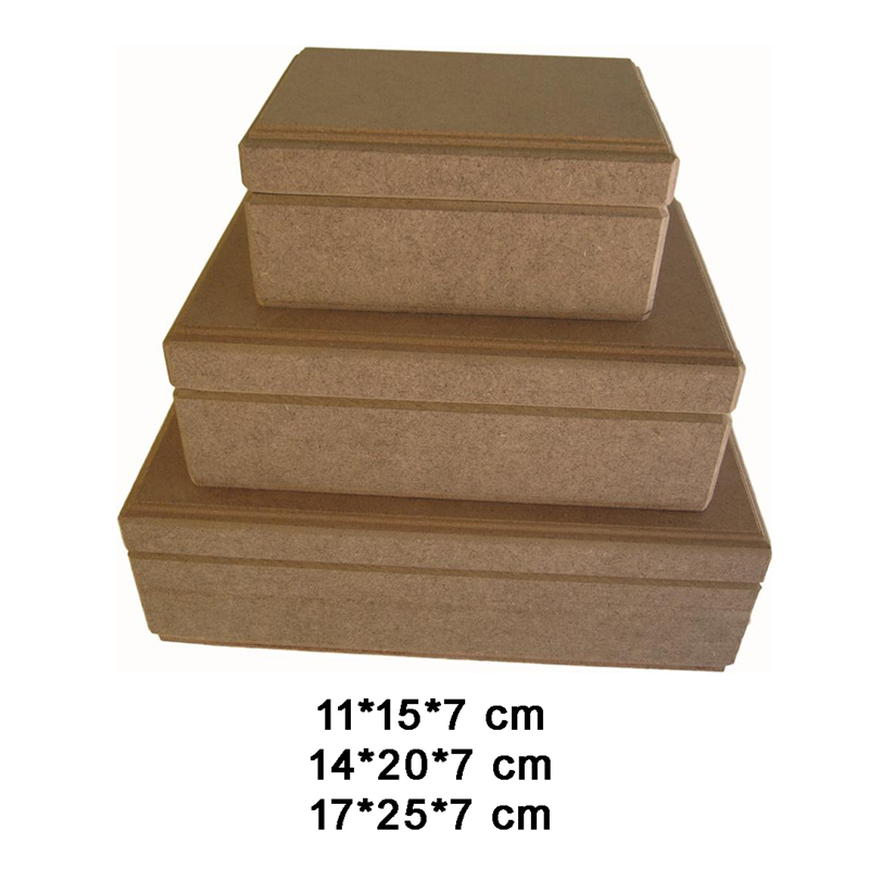 MDF OBJE- DİKDÖRTGEN DÜZ KUTU KÜÇÜK