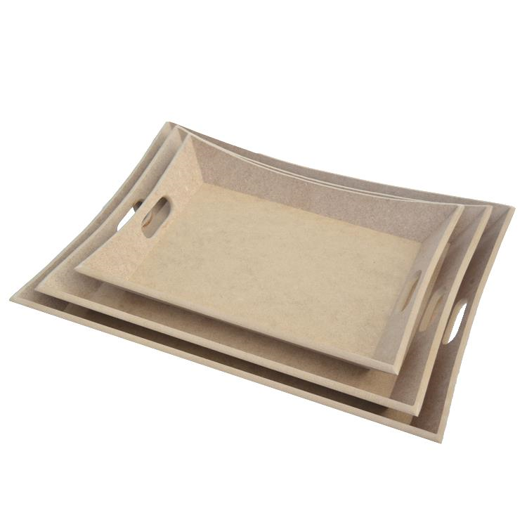 MDF OBJE- KAYIK TEPSİ KÜÇÜK