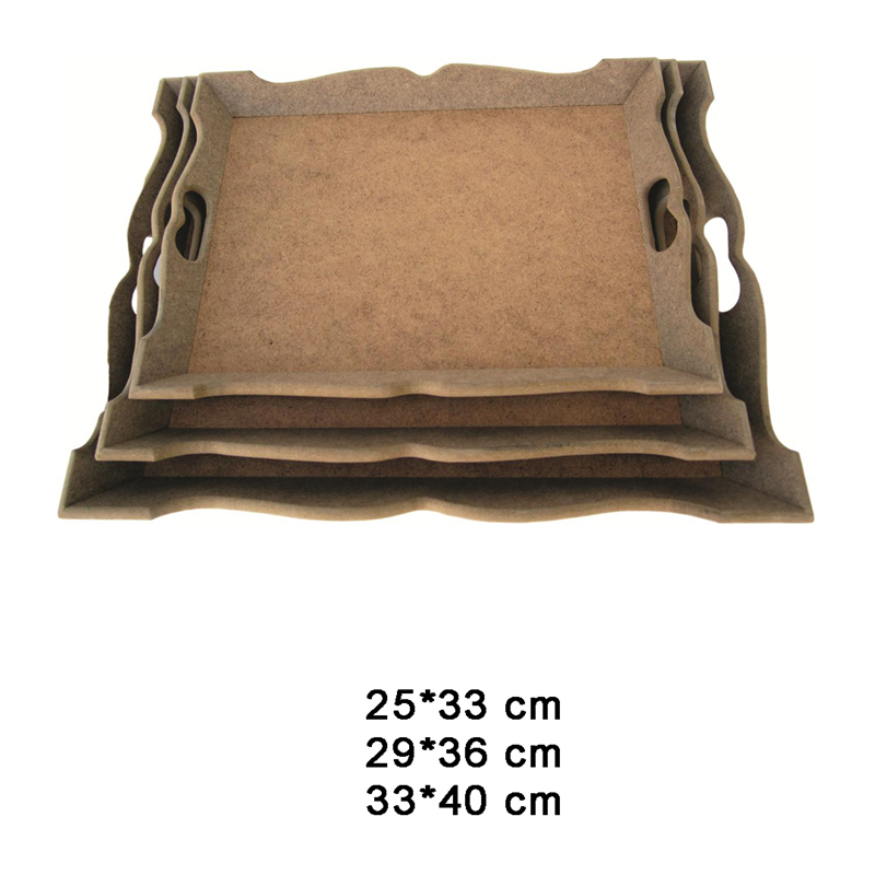 MDF OBJE- ÖĞRENCİ TEPSİ ORTA