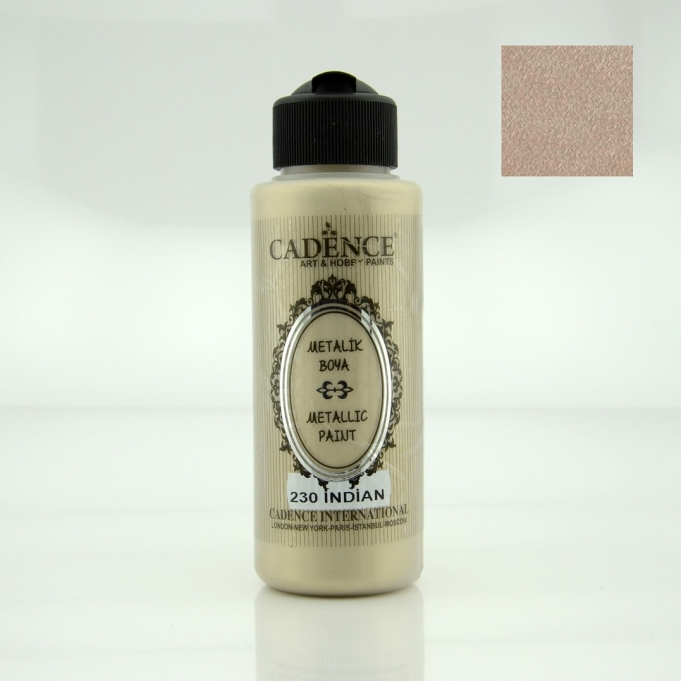 METALİK SEDEFLİ BOYA 230 INDIAN 120ML