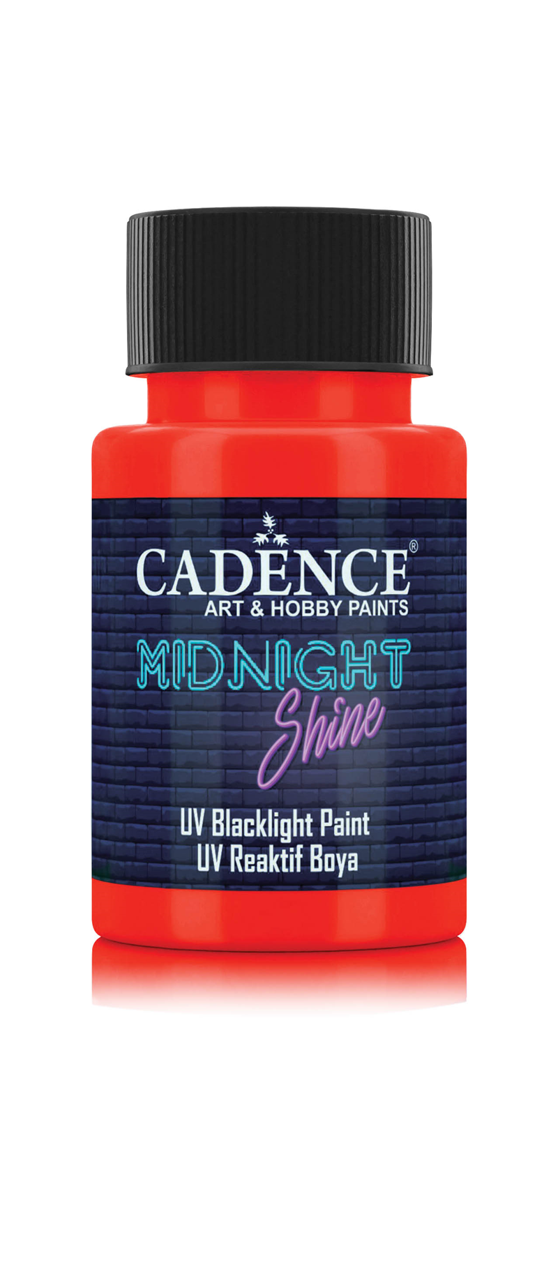 MIDNIGHT SHINE UV REAKTİF BOYA MS-05 TUR.KIR 50 ML
