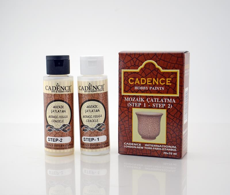 MOZAİK ÇATLATMA STEP1+STEP2 70+70ML