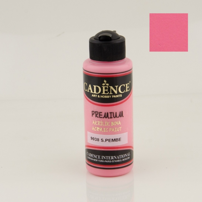 PREMIUM AKRİLİK BOYA 9038 S. PEMBE 120ML