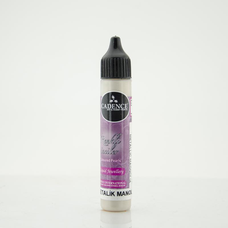 RENKLİ İNCİLER METALİK 581 MANOLYA 25ML