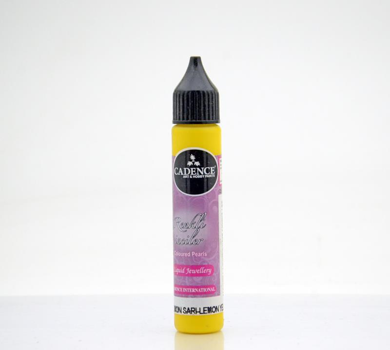 RENKLİ İNCİLER OPAK 551 LİMON SARI 25ML