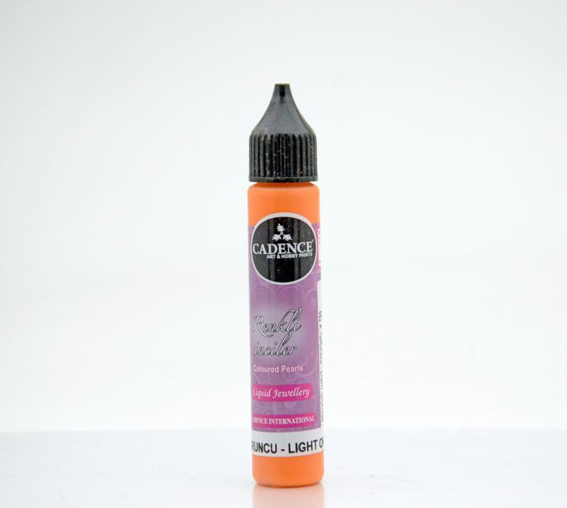 RENKLİ İNCİLER OPAK 552 AÇIK TURUNCU 25ML