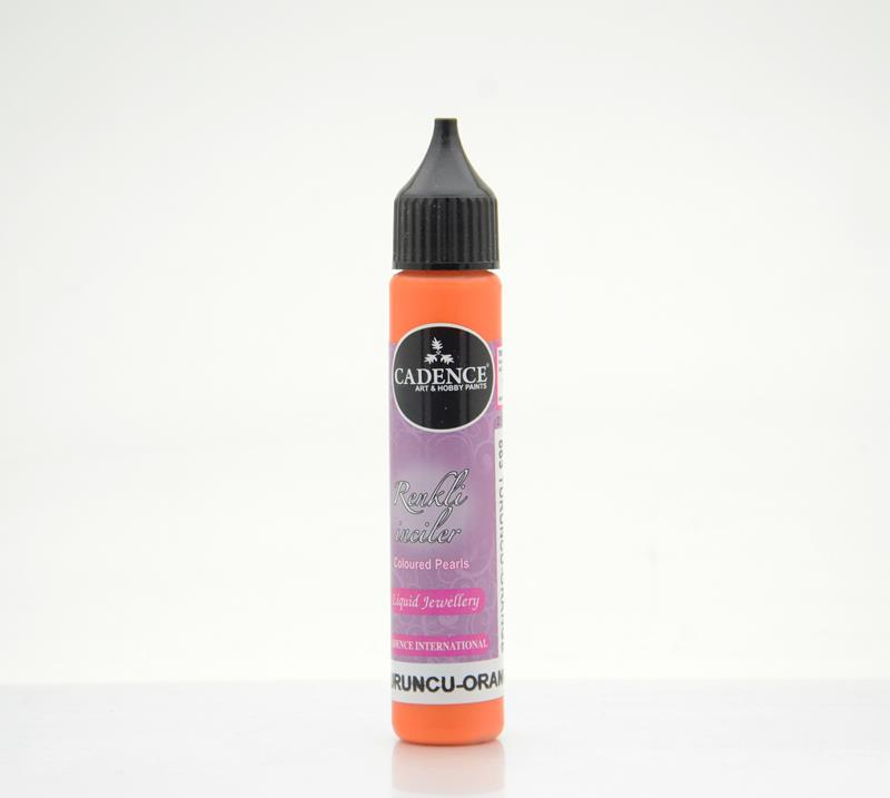 RENKLİ İNCİLER OPAK 553 TURUNCU 25ML