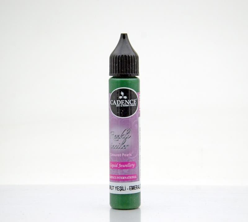 RENKLİ İNCİLER OPAK 556 ZÜMRÜT YEŞİLİ 25ML