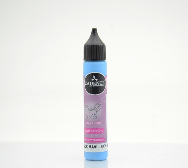 RENKLİ İNCİLER OPAK 558 GÖK MAVİ 25ML