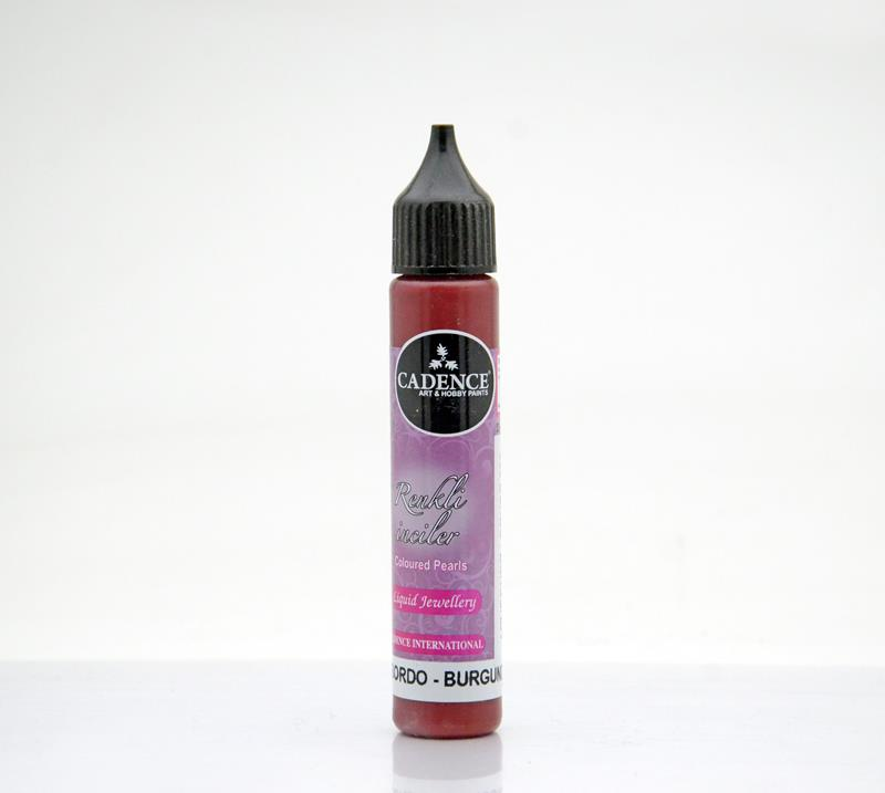 RENKLİ İNCİLER OPAK 565 BORDO 25ML