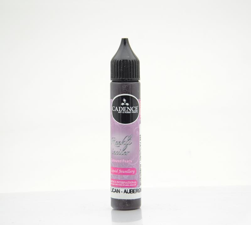 RENKLİ İNCİLER OPAK 566 PATLICAN 25ML