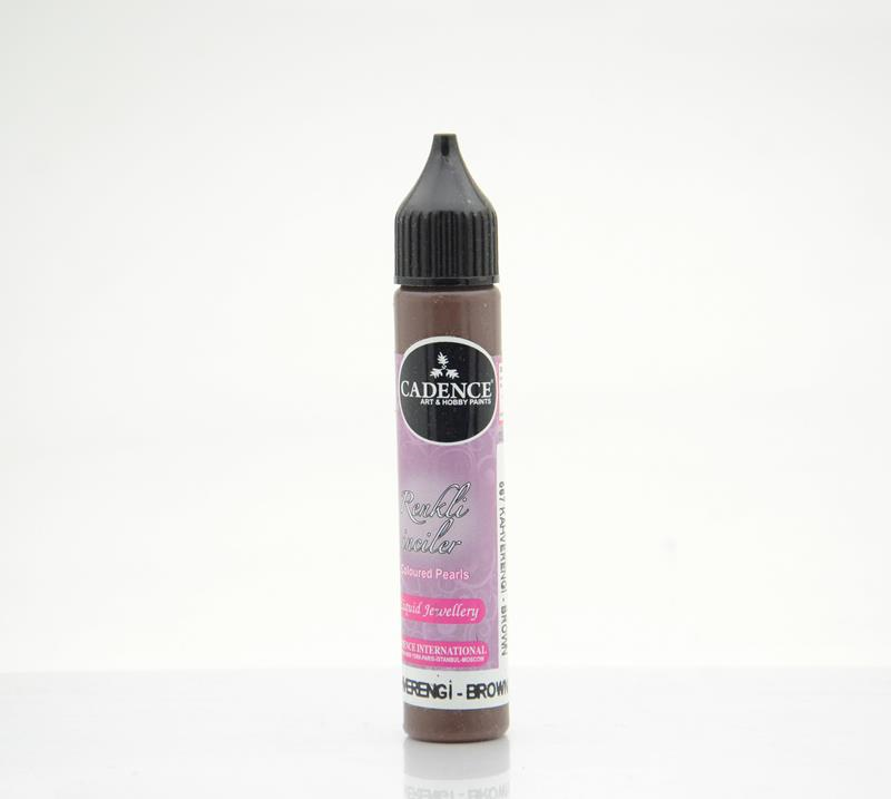 RENKLİ İNCİLER OPAK 567 KAHVERENGİ 25ML