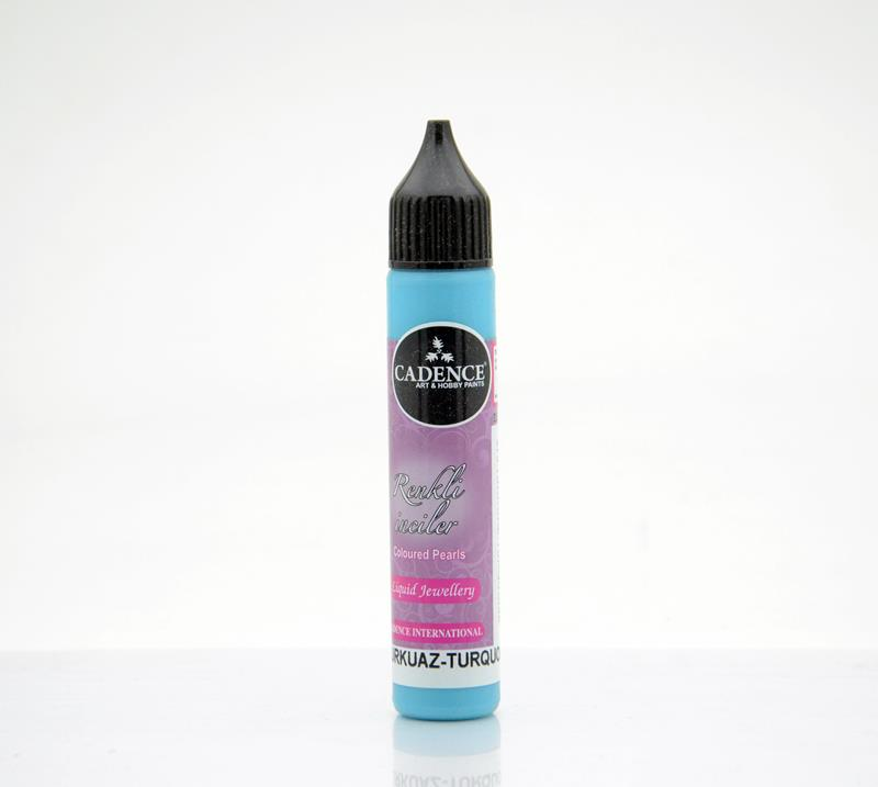 RENKLİ İNCİLER OPAK 570 TURKUAZ 25ML