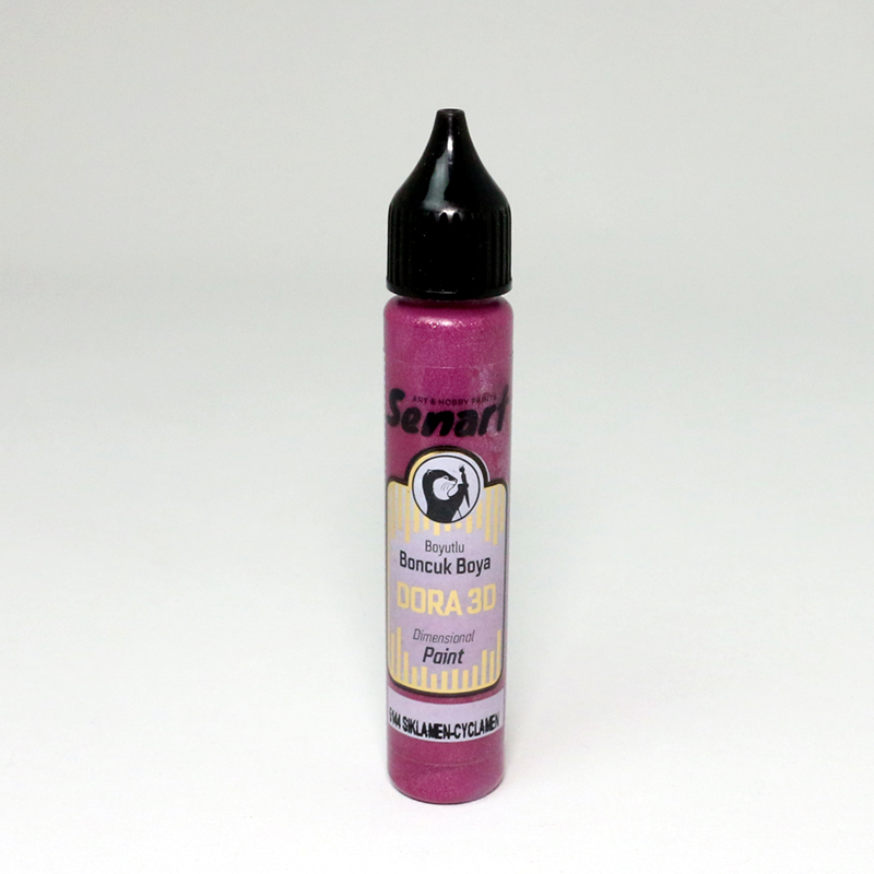 SENART 3D DORA BONCUK BOYA 5144  SIKLAMEN 25ML