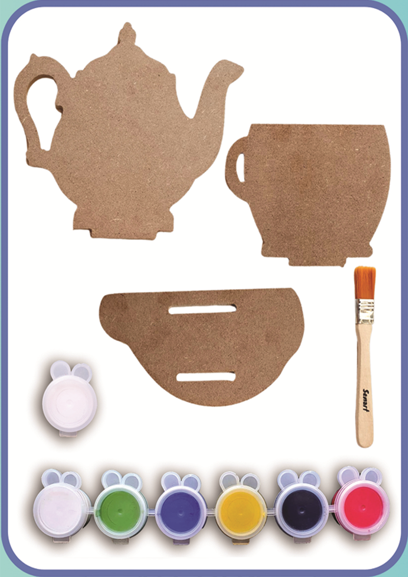 SENART AHŞAP BOYAMA SETİ AB - 001 PEÇETELİK